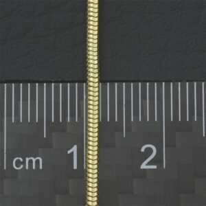 18ct Yellow Gold Snake Chain 16.5&#8243; 1.5mm