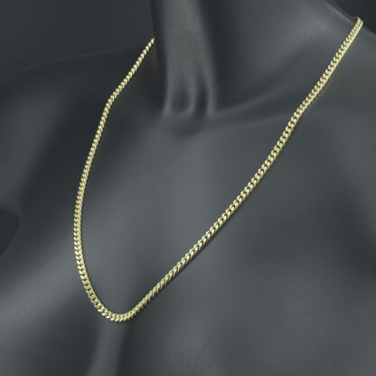 18ct Yellow Gold Curb Chain 24" 4mm - Image 4