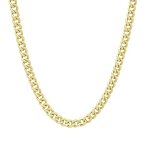 18ct Yellow Gold Curb Chain 21&#8243; 5.5mm