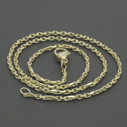 18ct Yellow Gold Belcher Chain 21" 2.5mm - Image 2