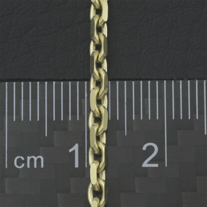 18ct Yellow Gold Belcher Chain 21" 2.5mm - Image 3