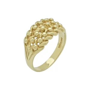 9ct Yellow Gold Keeper Ring