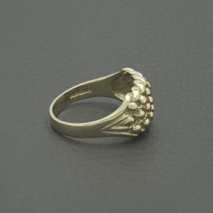 9ct Yellow Gold Keeper Ring - Image 3