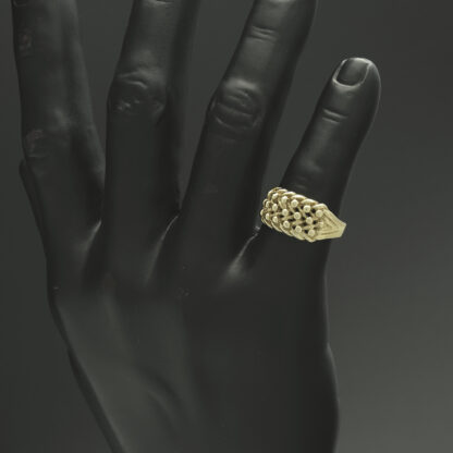 9ct Yellow Gold Keeper Ring - Image 4