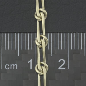 9ct Yellow Gold Fancy Link Chain 31.5&#8243; 4mm