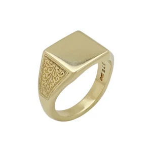 9ct Yellow Gold Signet Ring