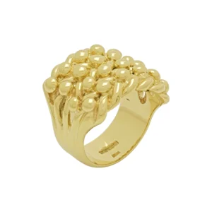 9ct Yellow Gold Keeper Ring