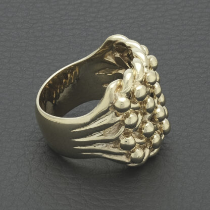9ct Yellow Gold Keeper Ring - Image 3