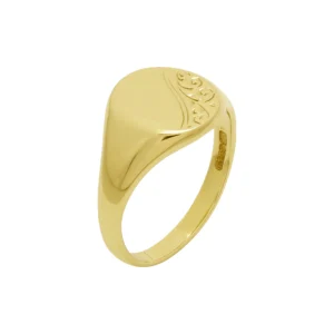 9ct Yellow Gold Signet Ring