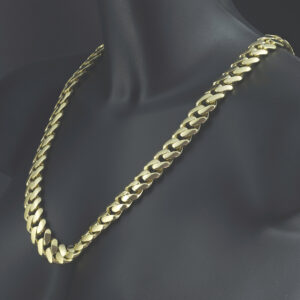 18ct Yellow Gold Cuban Chain 28.5” 16mm