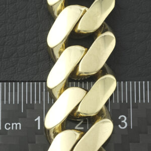 18ct Yellow Gold Cuban Chain 28.5” 16mm