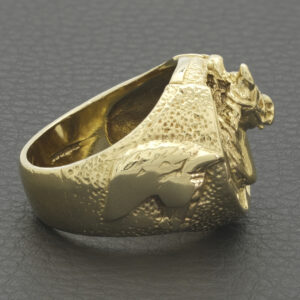 9ct Yellow Gold Horseshoe Ring