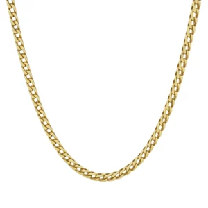 9ct Yellow Gold Franco Chain 25.5&#8243; 3mm