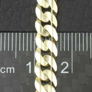 9ct Yellow Gold Curb Chain 23.5″ 6mm