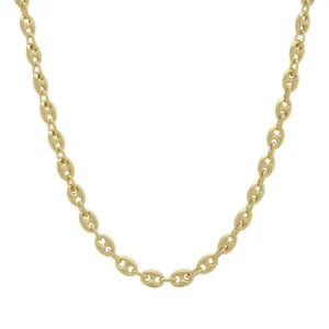 9ct Yellow Gold Marina Chain 17.5&#8243; 4.5mm