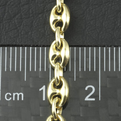 9ct Yellow Gold Marina Chain 17.5" 4.5mm - Image 2