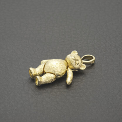 9ct Yellow Gold Teddy Bear Pendant - Image 4