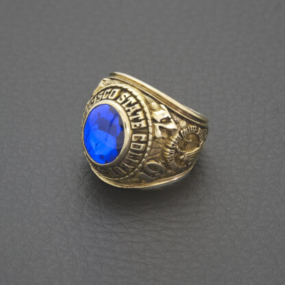10ct Yellow Gold College Ring - Image 2