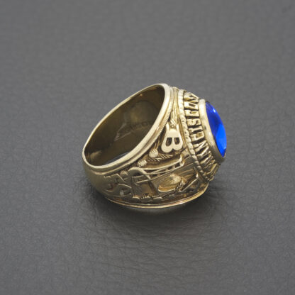 10ct Yellow Gold College Ring - Image 4