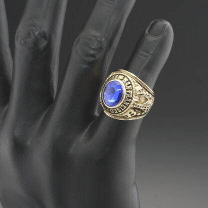 10ct Yellow Gold College Ring - Image 3