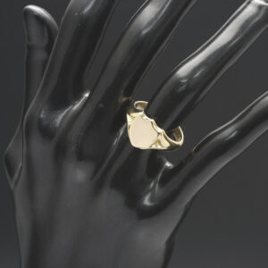 18ct Yellow Gold Signet Ring