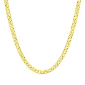 18ct Yellow Gold Curb Chain 22.5&#8243; 4.5mm