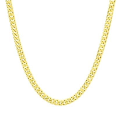 18ct Yellow Gold Curb Chain 22.5" 4.5mm