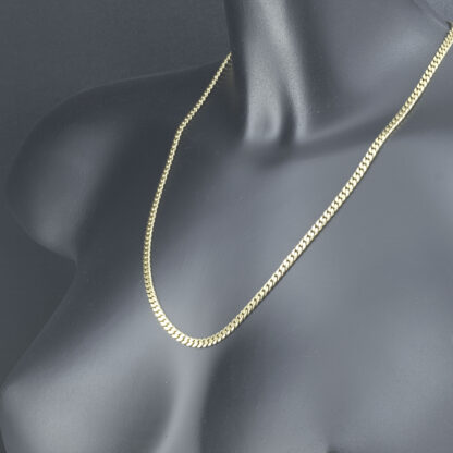 18ct Yellow Gold Curb Chain 22.5" 4.5mm - Image 4