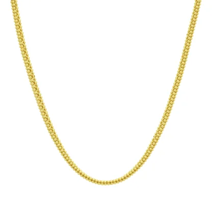 22ct Yellow Gold Fancy Link Chain 22" 3mm