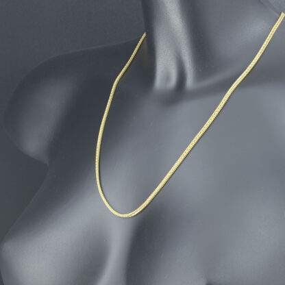 22ct Yellow Gold Fancy Link Chain 22" 3mm - Image 4