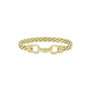 9ct Yellow Gold Loop Bangle