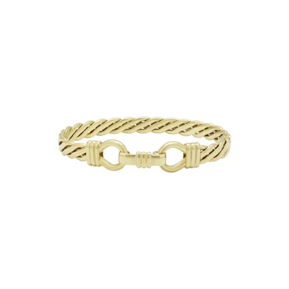 9ct Yellow Gold Loop Bangle