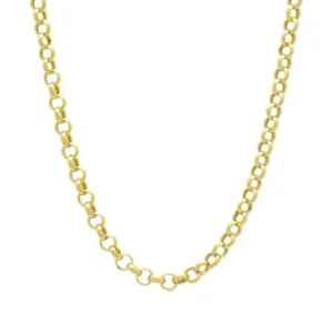 9ct Yellow Gold Belcher Chain 18&#8243; 5.5mm