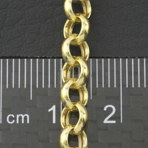 9ct Yellow Gold Belcher Chain 18&#8243; 5.5mm