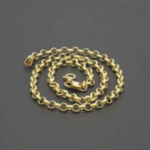 9ct Yellow Gold Belcher Chain 18&#8243; 5.5mm