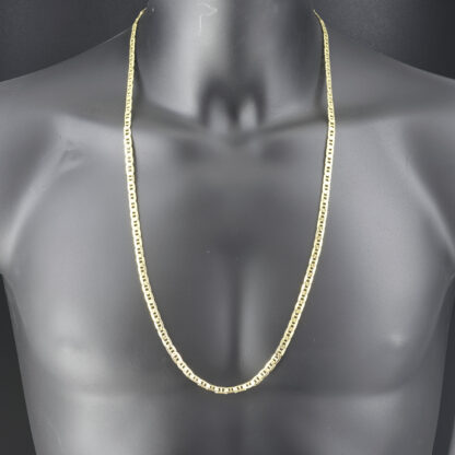 9ct Yellow Gold Marina Chain 30.5" 5.5mm - Image 4