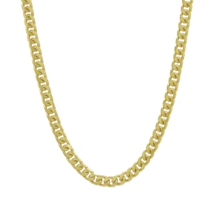 9ct Yellow Gold Curb Chain 19.5&#8243; 5mm