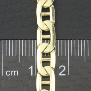 9ct Yellow Gold Marina Chain 17.5&#8243; 6mm
