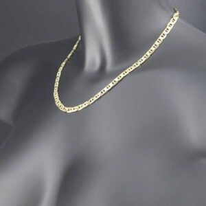 9ct Yellow Gold Marina Chain 17.5&#8243; 6mm