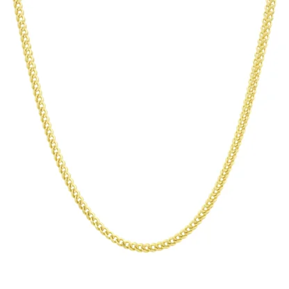 9ct Yellow Gold Franco Chain 20" 2.5mm