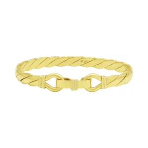 9ct Yellow Gold Loop Bangle