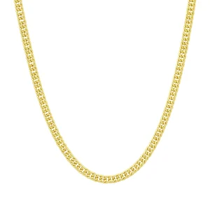 9ct Yellow Gold Curb Chain 18″ 3.5mm