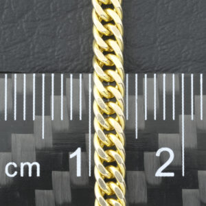 9ct Yellow Gold Curb Chain 18&#8243; 3.5mm