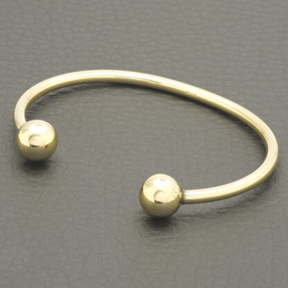 9ct Yellow Gold Torque Bangle - Image 2