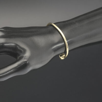 9ct Yellow Gold Torque Bangle - Image 4