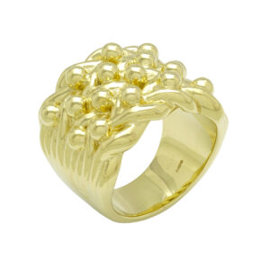 9ct Yellow Gold Keeper Ring