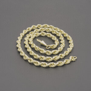 9ct Yellow Gold Rope Chain 22.5&#8243; 5.5mm