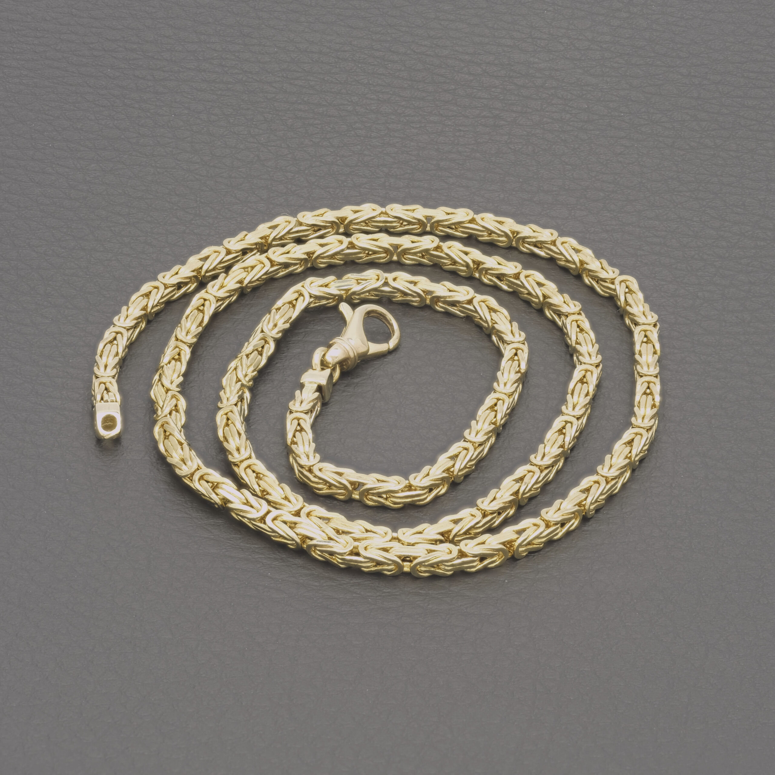 9ct Yellow Gold King Chain 22" 3mm - Image 5