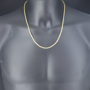 9ct Yellow Gold King Chain 22&#8243; 3mm