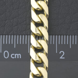 9ct Yellow Gold Curb Chain 20&#8243; 6.5mm